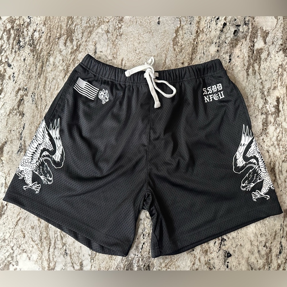 Darc Sport mesh shorts in black